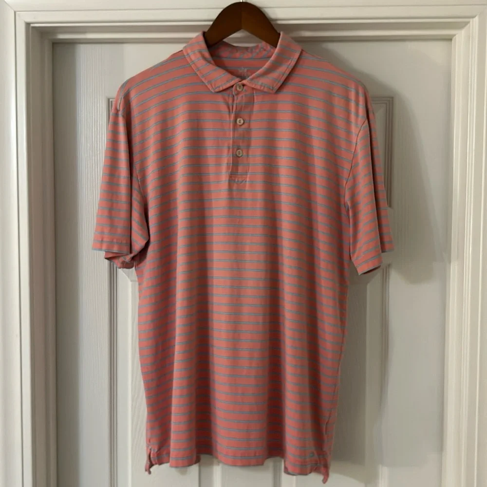 Peter Millar Seaside Wash Performance Golf Polo - Picture 3 of 6